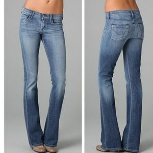 CITIZENS OF HUMANITY Kelly 001 Low Rise Boot Cut Wash Out Jeans Size 31